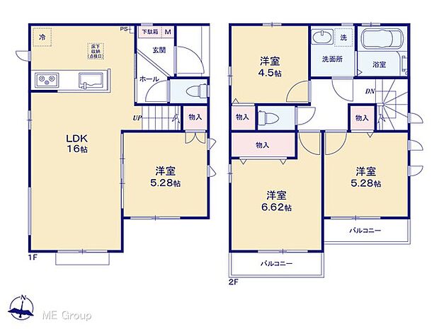 【4LDK】図面と異なる場合は現況を優先