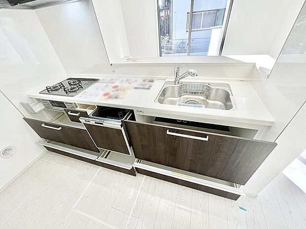 【スライド収納】使いやすさを優先したスライド式収納タイプ!