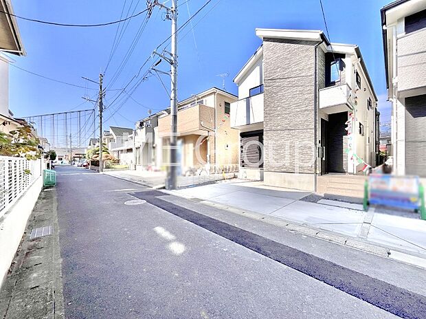 【前面道路含む現地写真】ここから始まる新生活を応援いたします