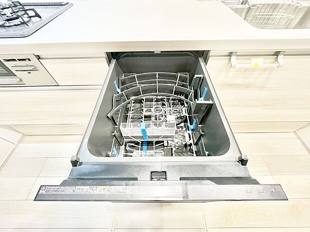 【食洗機】面倒なお片づけは食洗機にお任せ!家事の負担が減って、時間にも気持ちにもゆとりができます。