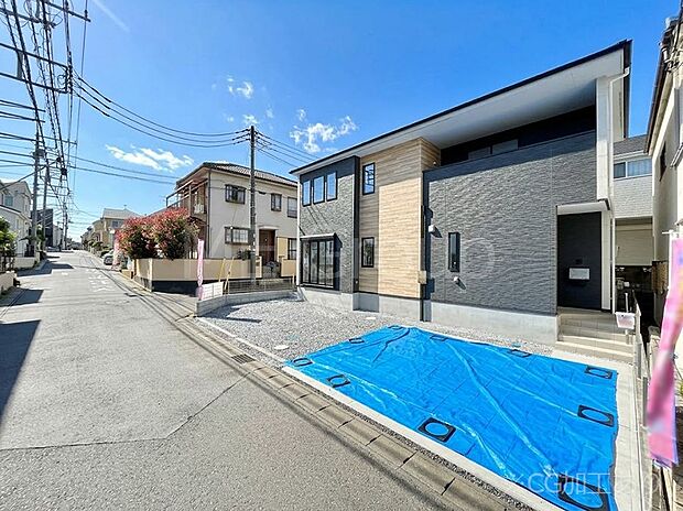 【前面道路含む現地写真】堂々完成!! ここから始まる新生活を応援いたします!