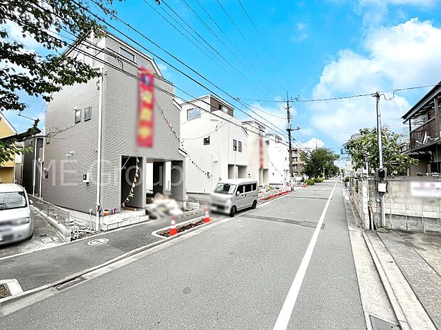 【前面道路含む現地写真】ここから始まる新生活を応援いたします
