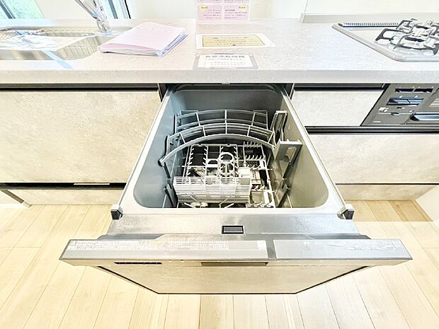 【食洗機】面倒な片づけは食洗機にお任せ!家事の負担が減って心と時間にゆとりができます。