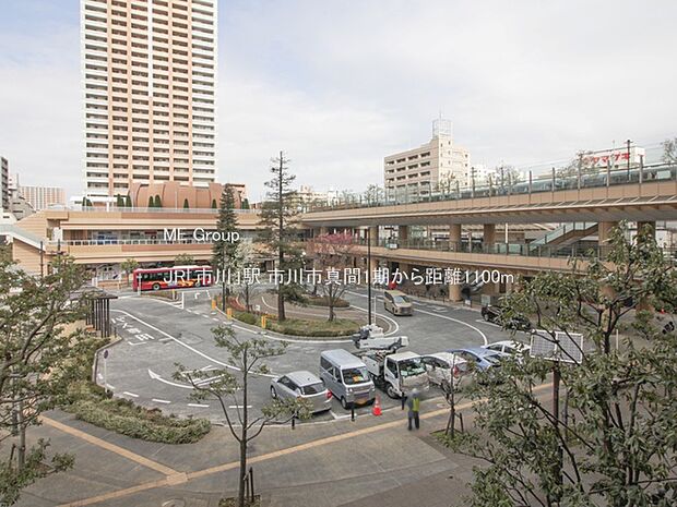 JR「市川」駅(約1,100m)
