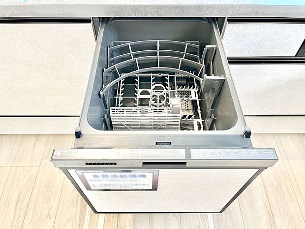 【食洗機】面倒なお片づけは食洗機にお任せ!家事の負担が減って、時間にも気持ちにもゆとりができます。