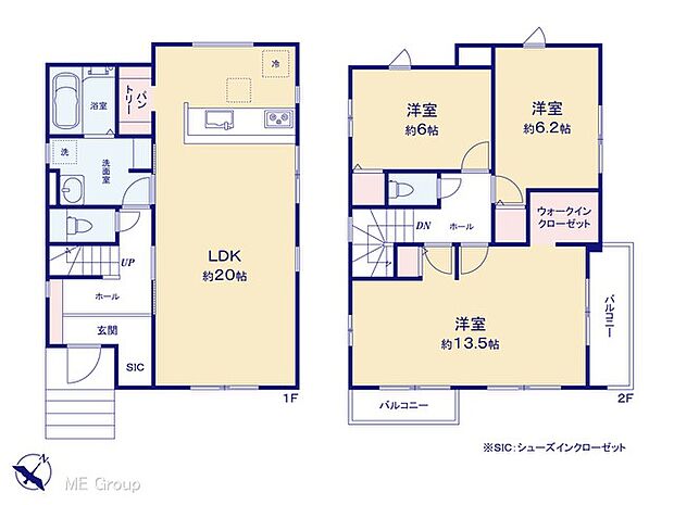 【4LDK】図面と異なる場合は現況を優先
