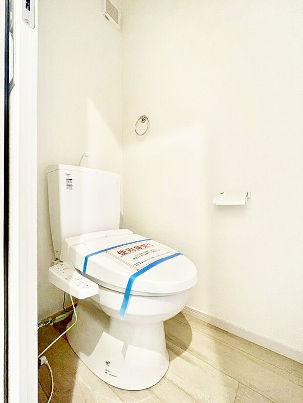 【トイレ】トイレは安心の2箇所!朝のバタバタも一安心です。