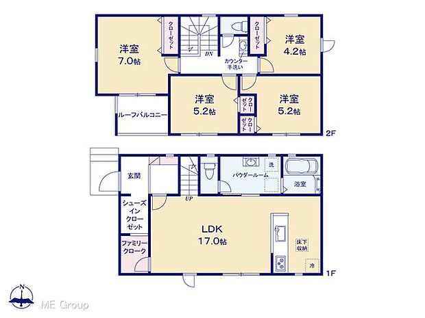 【4LDK】図面と異なる場合は現況を優先