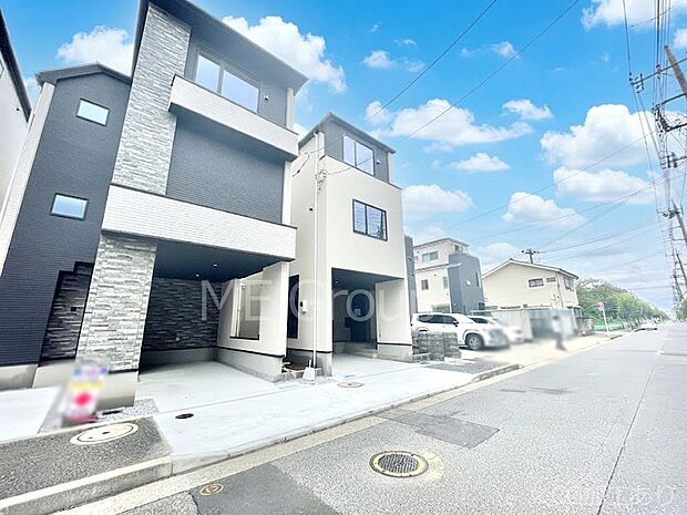 【前面道路含む現地写真】前面道路はきちんと整備されています