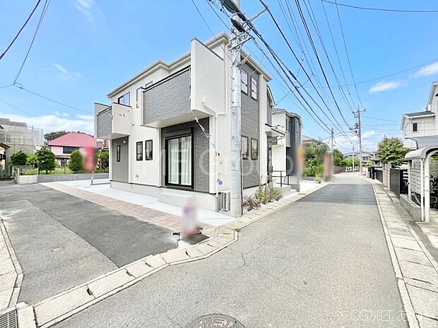 【前面道路含む現地写真】堂々完成!! ここから始まる新生活を応援いたします!
