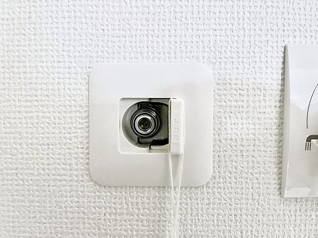 【ガスコンセント】洗面所にガスコンセントを設置!ガス式の衣類乾燥機が使用できますね