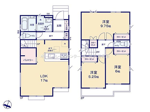 １号棟　間取り図
