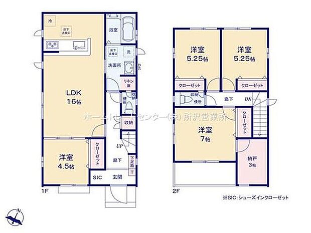 【4LDK+S】☆サービスルーム付き☆
窓付きのサービルすーむは明るい空間。ファミリークロークとして、テレワークやスタディーコーナーとして、多用途にお使いいただけます♪