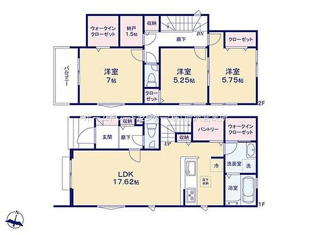 【3LDK+S】☆１７帖超のLDK☆
ゆったり寛げる広々LDK！ご家族でインテリアのレイアウトを考えるのも楽しみになりそうです♪