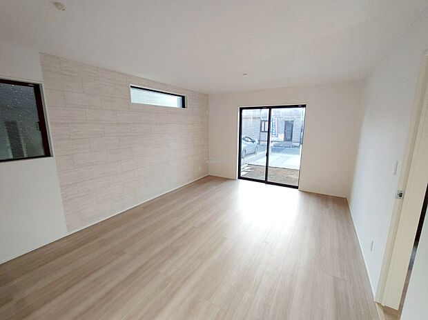 【リビング】ホームパーティに招きたくなる自慢の広々LDK．伸びやかな子育てや、にぎやかなふれあいの日々を存分に楽しんでください。
