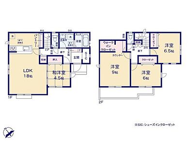 ☆カウンター付きWIC☆
主寝室となる９帖洋室のカウンターは机代わりとして、テレワークやスタディーコーナーとしてお使いいただけます。家事コーナーや趣味のコーナーにも最適です♪ 