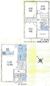 ☆リビングスルー階段仕様☆玄関からリビングを通り抜けて２階へ上がる間取りです。ご家族が自然と顔を合わせられるので、自然とコミュニケーションが増えますね♪ 