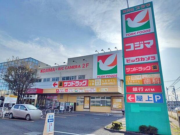 東村山プラザ(約451m)