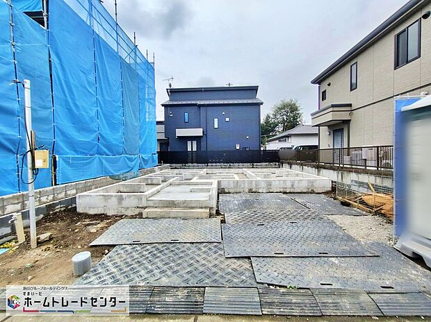 【現地外観写真】『１号棟』
住宅性能評価で耐震等級３（最高等級）を取得！お客様を守る大切な住宅だからこそ、第三者の検査を受けて安心して住んでいただける住宅をご案内させて頂きます。