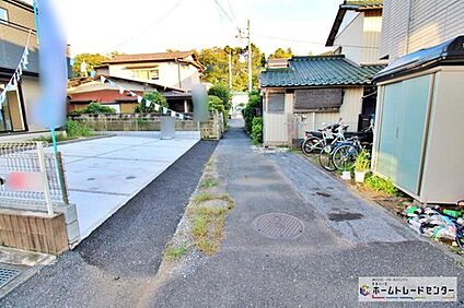  前面道路含む現地写真