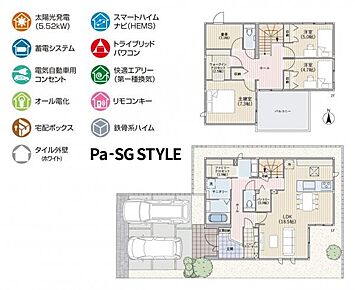 【D号地】間取り図 