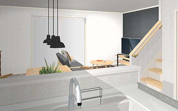 【モデルプラン】内装はお好みに合わせてコーディネートできます。