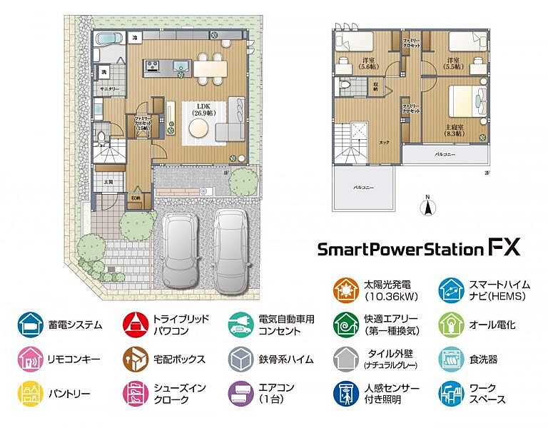 【D号地】間取り図