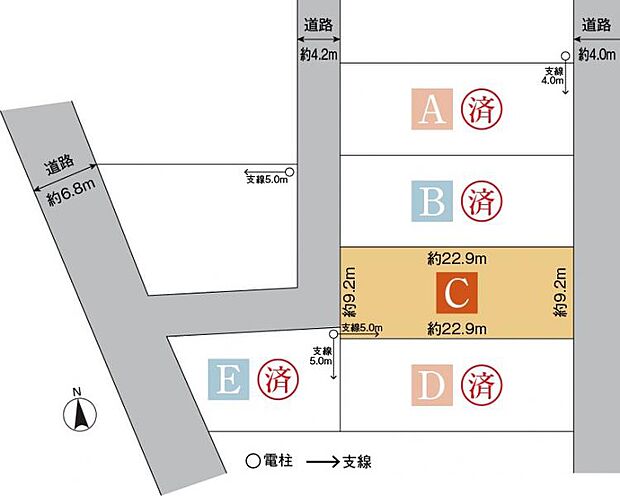 区画図