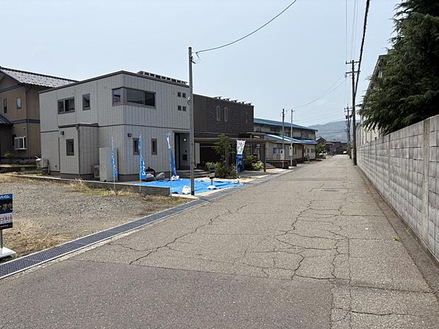 【新田塚駅 徒歩約5分】全5区画の新しい分譲地が誕生しました!(2023年4月撮影)