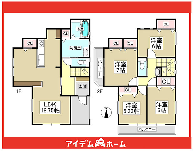 ☆1号棟間取図☆