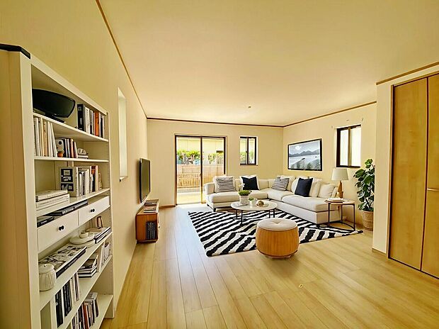 【☆B号棟☆】※本画像はCGで作成しており、実際に家具は置かれておりません。