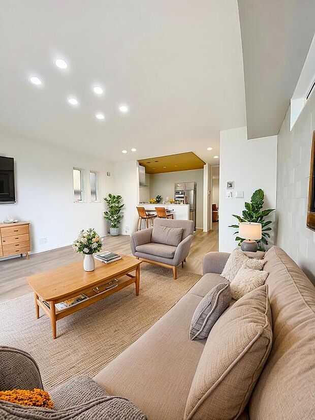 【☆B号棟☆】※本画像はCGで作成しており、実際に家具は置かれておりません。
