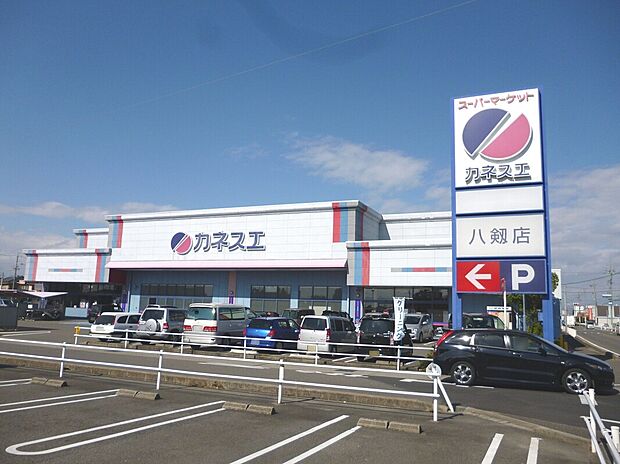 カネスエ 八剱店(約1,250m)