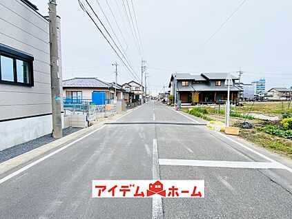 東側道路