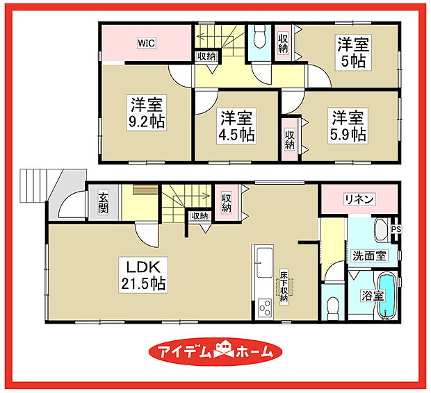 ■1号棟　間取図■