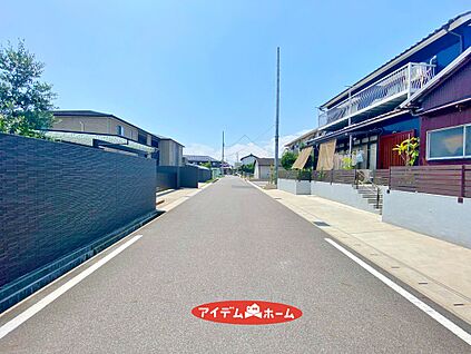 ■東側道路写真■
