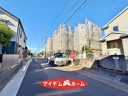■西側道路写真■