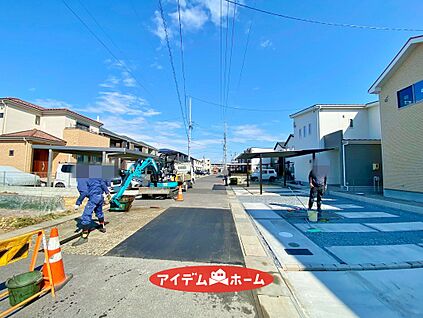 ■11・14号棟　前面道路■