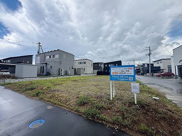 分譲地全体写真（2025年8月撮影）