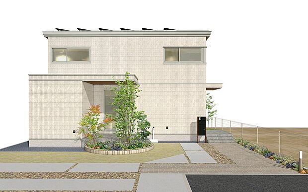 C棟完成予想図※掲載の完成予想CGは、計画段階の図面を基に描き起こしたもので実際とは異なります。