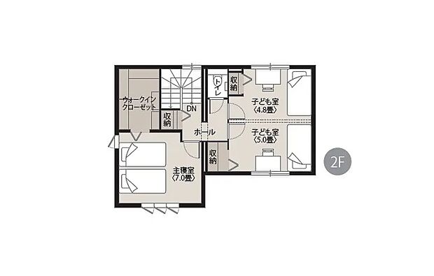 【3LDK】※間取りにある家具、調度品、植栽、自動車は価格に含まれません