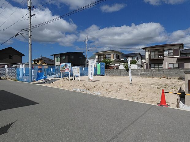 安心安全のセキスイハイムの分譲地です。(2025年10月)撮影