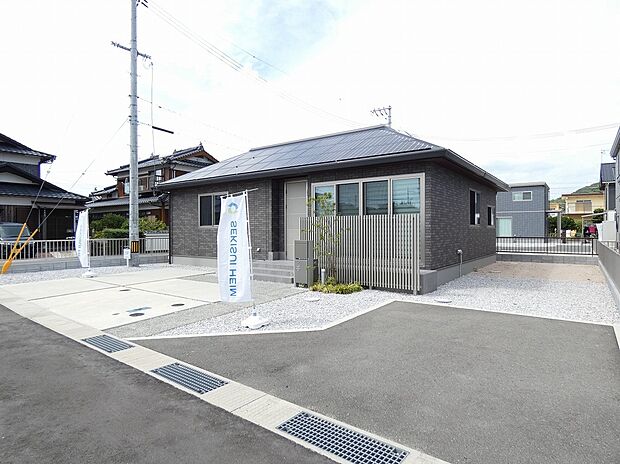 【5号地】重厚感のある平屋建ての家です!(2025年9月)撮影