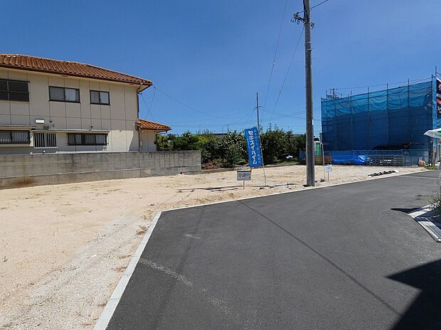 【現地土地写真】安心安全のセキスイハイム分譲地です。（2025年8月）撮影