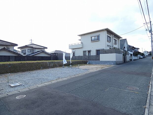 【現地土地写真】日当たり良好です。（2025年11月撮影）