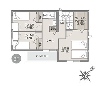 ※間取りにある家具、調度品、植栽、自動車は価格に含まれません 