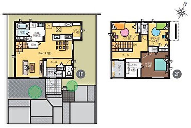 【徳田16号地】間取り