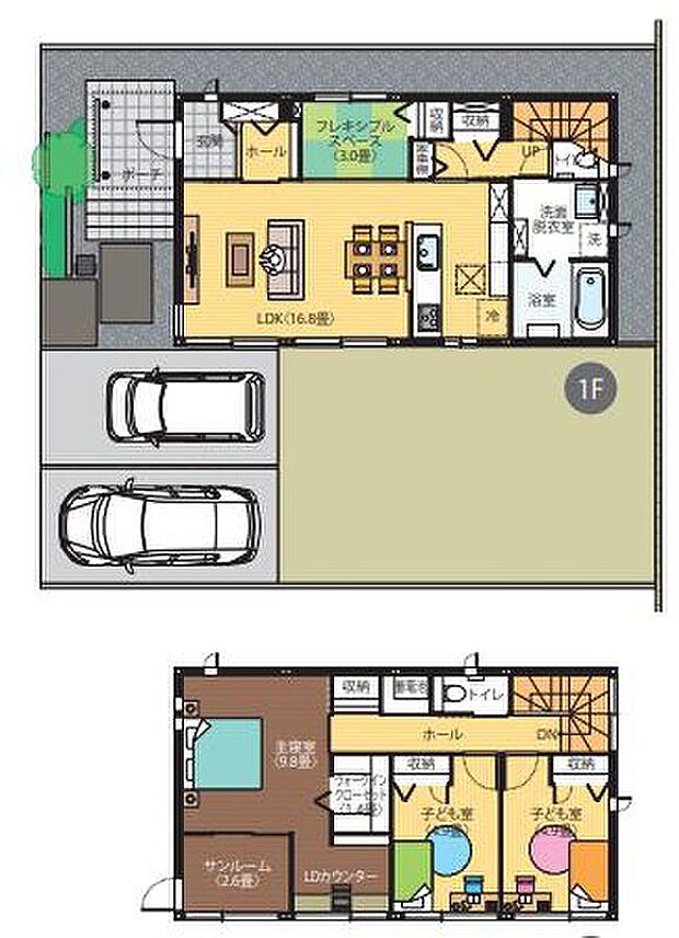 【3LDK】一部の家具・調度品が販売価格に含まれます。
詳細はお問い合わせください。