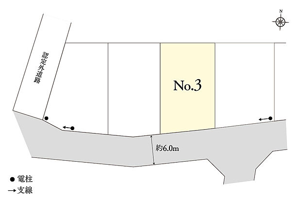 スマートハイムプレイス筑西市花の前
区画図