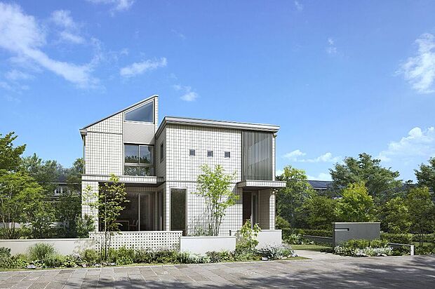 【【商品ラインナップ：鉄骨系】パルフェbjスタイル】子育て家族を応援する住まい
※セキスイハイムの代表外観です。お客様のご希望に合わせて商品タイプをお選びいただけます